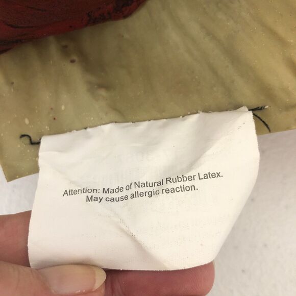 Evil Fangs Mask Way To Celebrate! Halloween Adult Latex Rubber Full Head New - Picture 7 of 7